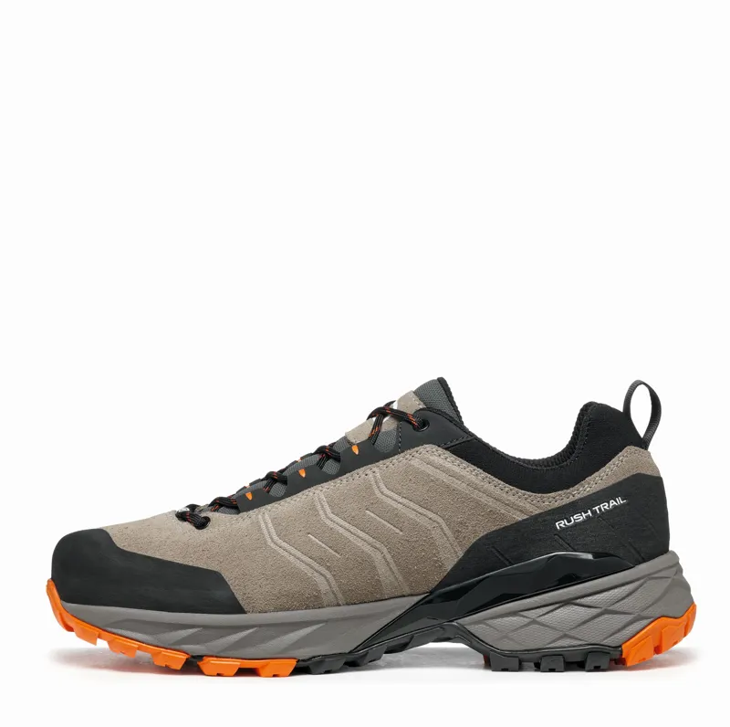 Scarpa Mens Rush Trail GTX Shoes - Taupe-Mango-2